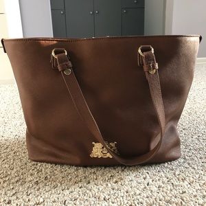 Juicy Couture brown tote bag!!
